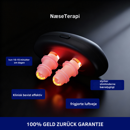 NæseTerapi |  Lindrer næsetæthed og giver lettere vejrtrækning