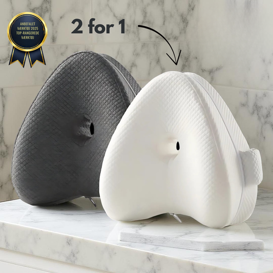 HoftePude ⎜Knæpude til hofte, ryg & iskias