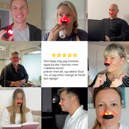 NæseTerapi |  Lindrer næsetæthed og giver lettere vejrtrækning