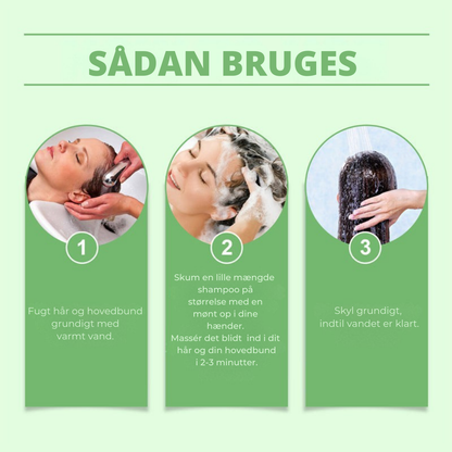 VækstShampoo | Rosmarin Hydrolyseret Keratin Shampoo